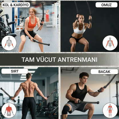 battle rope fıtness cubuğu