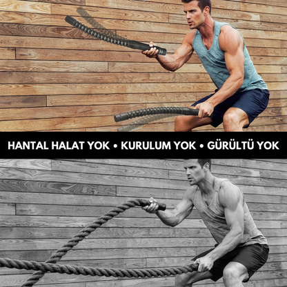 battle rope fıtness cubuğu